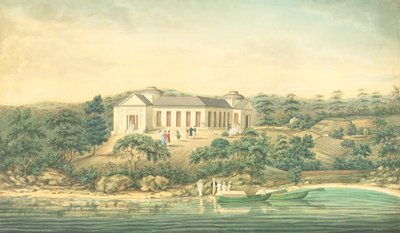 Henrietta Villa, Point Piper, maison du capitaine John Piper, 1820 - Richard Read