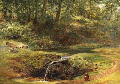 Étude pour Le Printemps sylvestre, 1854 - Richard Redgrave