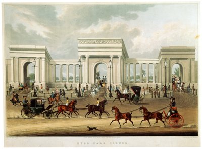 Hyde Park Corner, 1828 - Richard Rosenberg