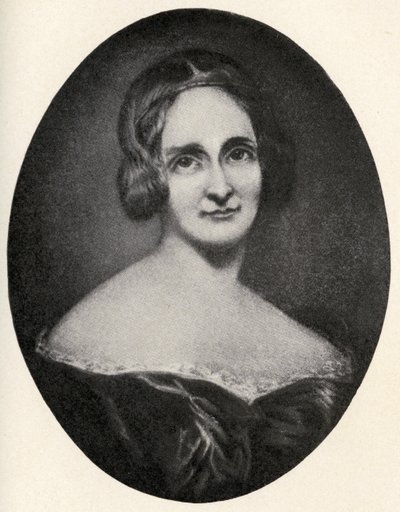 Mary Wollstonecraft Shelley (1797-1851) illustration de 