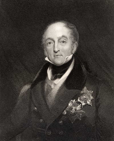 Sir Gore Ouseley, 1er baronnet, gravé par H. Cook, de la 