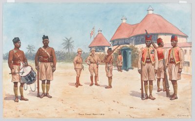 Soldats du régiment de la Côte d