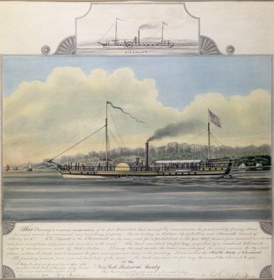 Bateau à vapeur Hudson River 