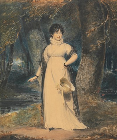 Paysage avec Portrait d