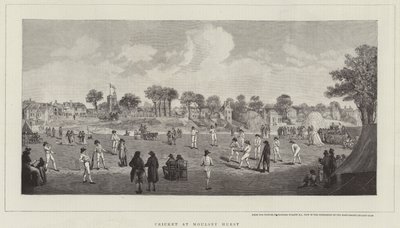 Cricket à Moulsey Hurst - Richard Westall