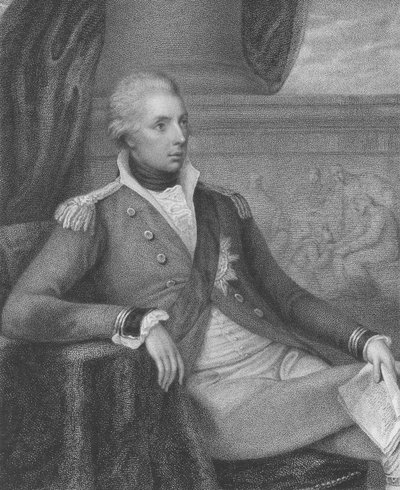 Frederick Howard, 5e comte de Carlisle, gravé par Thomas Ryder, 1800 - Richard Westall