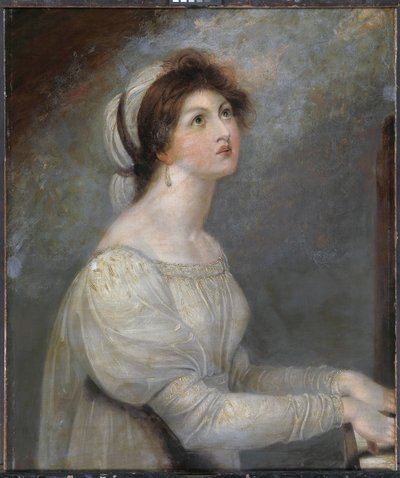 Lady Hamilton dans le rôle de Sainte Cécile - Richard Westall