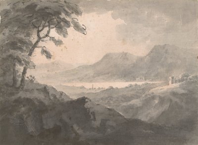 Lac dans les montagnes - Richard Wilson (attributed to)