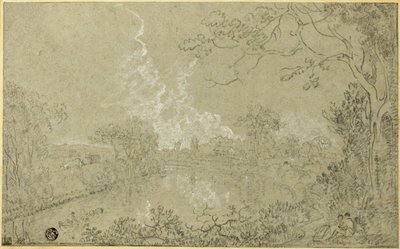 Rives de la rivière Dee près de Eaton Hall, Cheshire - Richard Wilson