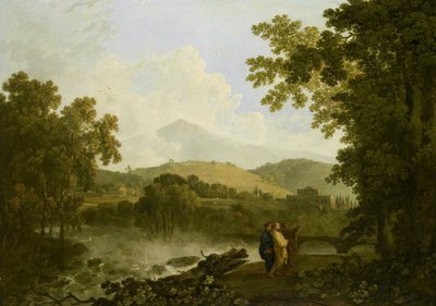 Cicéron et ses amis, Atticus et Quintus, à sa villa d