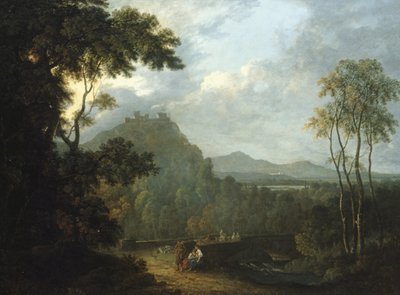 Château de Dinas Bran, près de Llangollen II, vers 1770 - Richard Wilson