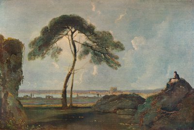 Paysage italien avec un pin parasol, vers 1756, 1938 - Richard Wilson