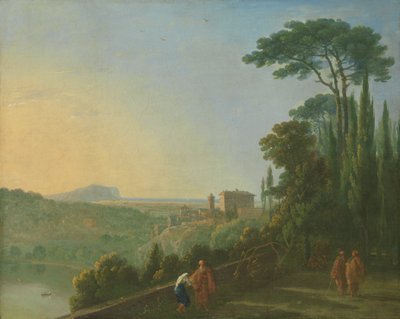 Lac de Nemi et Genzano depuis la Terrasse du Monastère des Capucins - Richard Wilson