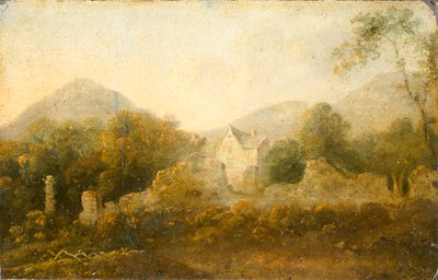Paysage avec un cottage - Richard Wilson