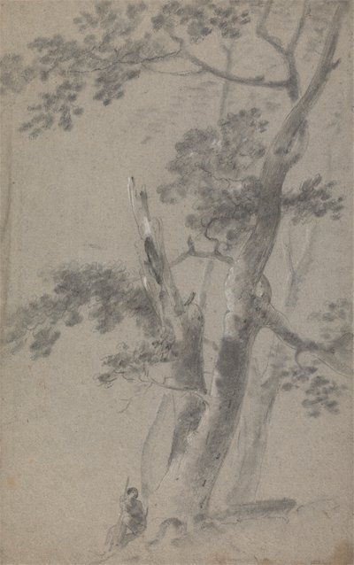 Berger Assis Sous un Arbre - Richard Wilson