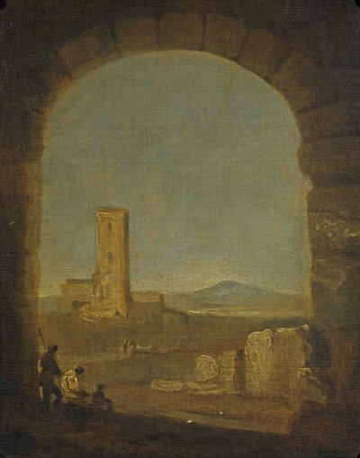 Torre del Fiscale, près de Rome, Italie, vers 1775 - Richard Wilson