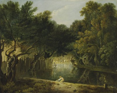 Vue de la nature sauvage dans le parc St. James, Londres, c.1770-75 - Richard Wilson