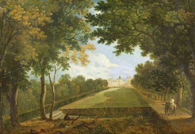 Wilton House, vue Est montrant l