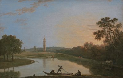 Jardins de Kew : La pagode et le pont - Richard Wilson