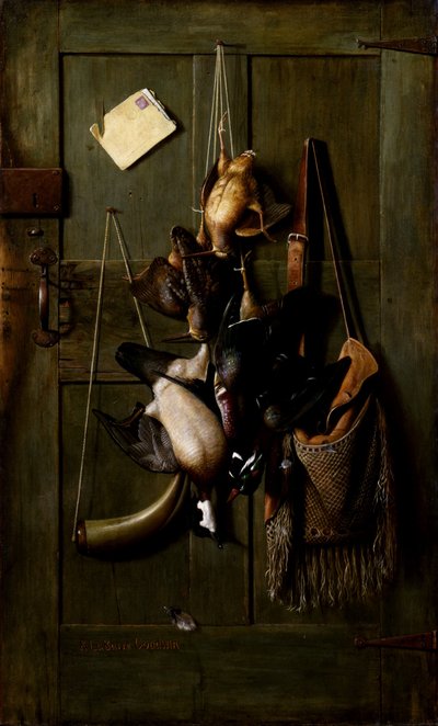 Nature morte à la porte de la cabane - Richard la Barre Goodwin
