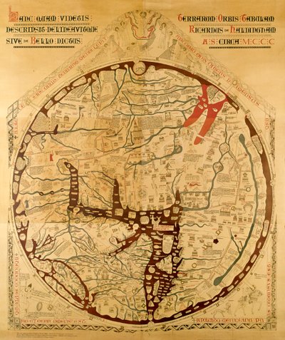Hereford mappa mundi - Richard of Haldingham