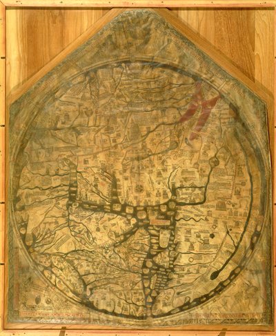 Mappa Mundi, vers 1290 - Richard of Haldingham