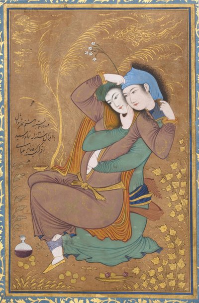 Les Amants, c.1630 - Riza i Abbasi