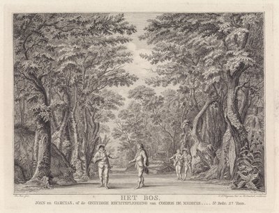 La mort de Johan et Garcias : Quatre hommes dans la forêt - Robbert Muys