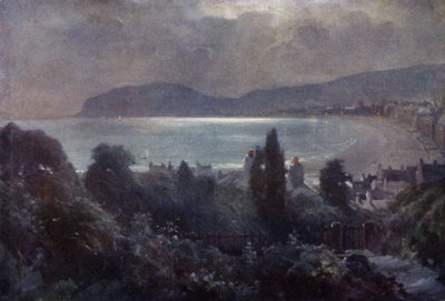 Un Nocturne, baie de Llandudno - Robert (after) Fowler
