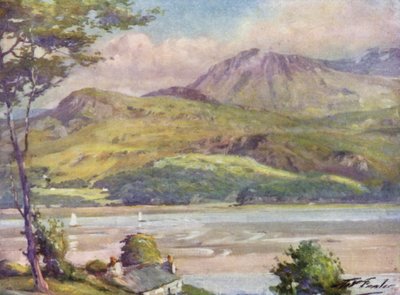 Le rivage près de Harlech, après-midi - Robert (after) Fowler