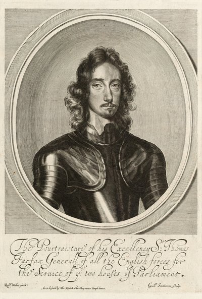 Sir Thomas Fairfax, vers 1645 - Robert (after) Walker