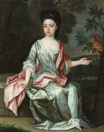 Portrait de Dorothy Smithson - Robert (attr. to) Byng or Bing