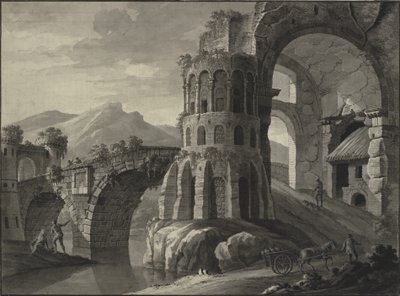 Fantaisie architecturale. Ruine d