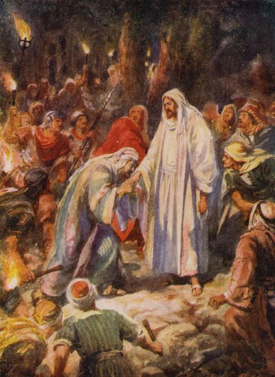 Jésus-Christ trahi par Judas - Robert Ambrose (after) Dudley