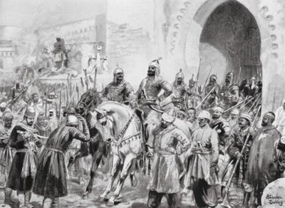 Entrée des Turcs à Bagdad - Robert Ambrose Dudley