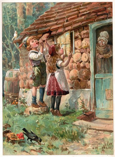 Hansel et Gretel, illustration de 