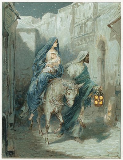 La Fuite en Égypte - Robert Ambrose Dudley