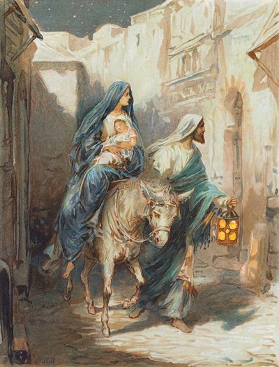 La fuite en Égypte - Robert Ambrose Dudley
