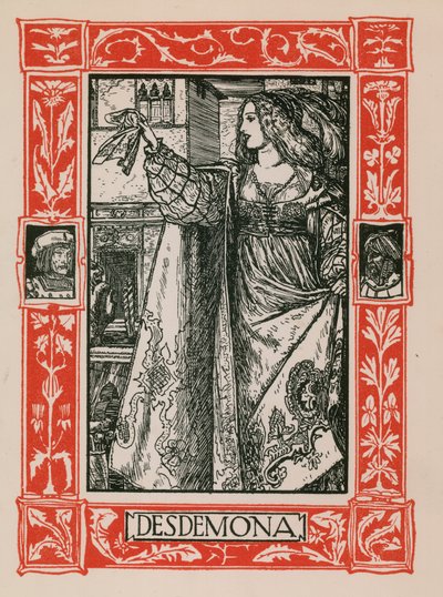 Desdémone, Othello - Robert Anning Bell