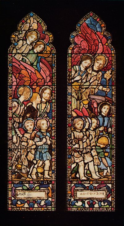 Conception pour vitrail, 1926 - Robert Anning Bell