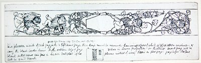 Conception pour pages de garde, c.1895 - Robert Anning Bell