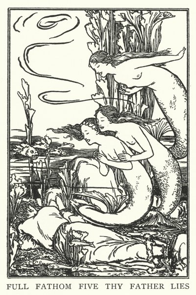 Ton père repose à cinq brasses de profondeur - Robert Anning Bell