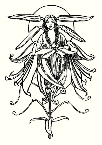 Illustration pour les Poèmes de John Keats - Robert Anning Bell