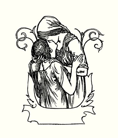 Illustration pour Poèmes de John Keats - Robert Anning Bell
