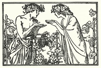 Illustration pour les poèmes de John Keats : Endymion - Robert Anning Bell