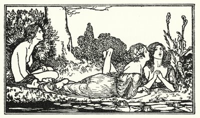 Illustration pour les Poèmes de John Keats : Endymion - Robert Anning Bell