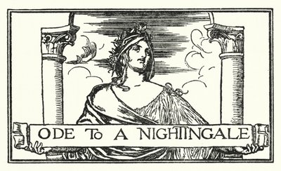 Illustration pour les poèmes de John Keats : Ode à un rossignol - Robert Anning Bell