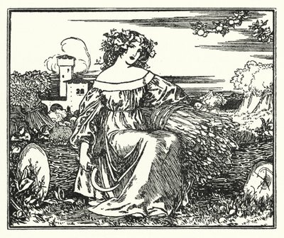Illustration pour les Poèmes de John Keats : À l