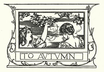Illustration pour les Poèmes de John Keats : À l