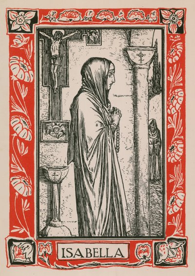 Isabella, Mesure pour Mesure - Robert Anning Bell